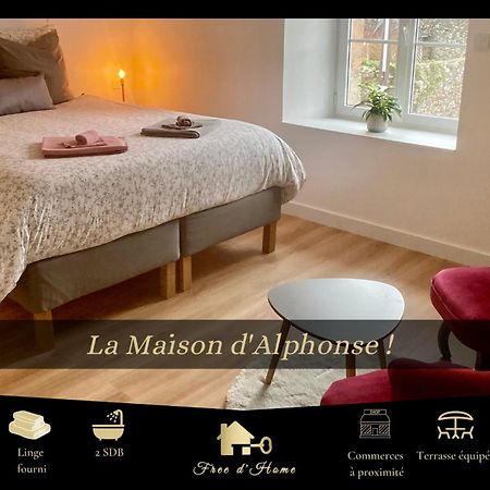 La Maison D'Alphonse, Charmante, Centre Historique 4-6Pers Quimperlé Buitenkant foto