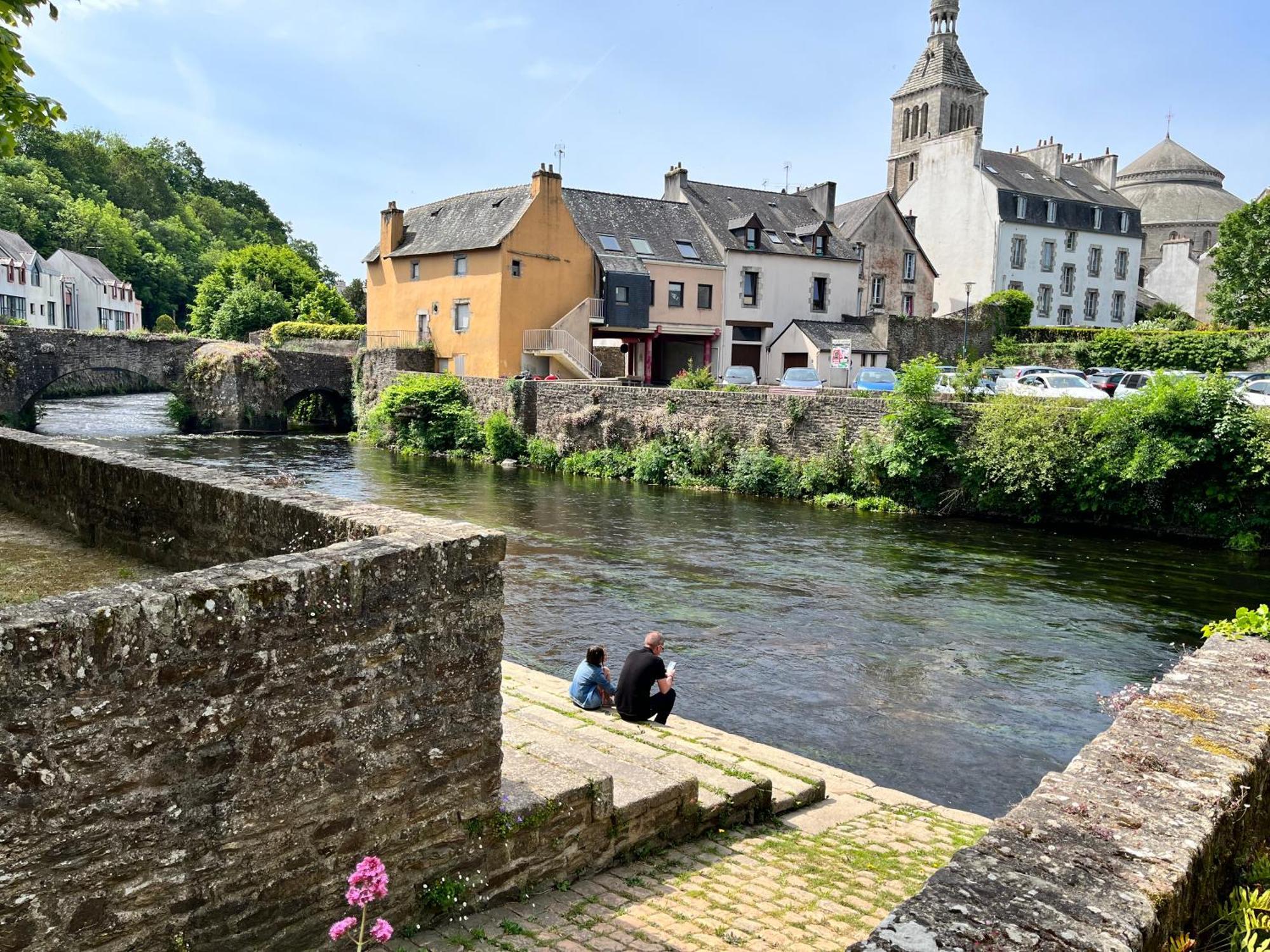 La Maison D'Alphonse, Charmante, Centre Historique 4-6Pers Quimperlé Buitenkant foto