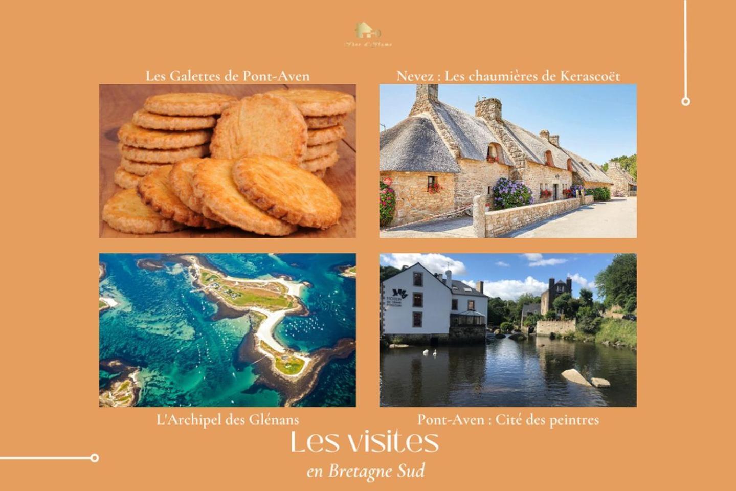 La Maison D'Alphonse, Charmante, Centre Historique 4-6Pers Quimperlé Buitenkant foto